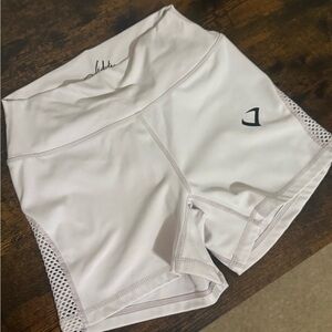 Violate the Dresscode White Women's Athletic Shorts